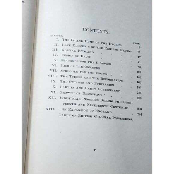 The Growth Of The English Nation By Katherine Coman, Antiquarian 1894 - Picture 7 of 13